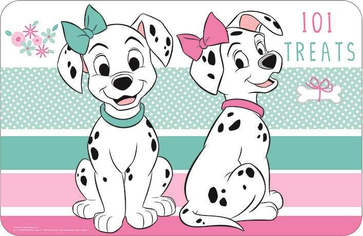 Disney 101 Dalmatians Placemat 43 x 28 cm Kids Table Mat. Puppy Dogs