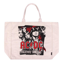 Load image into Gallery viewer, ACDC Shopping Shoulder Bag 47 x 45 cm 100% Natural COTTON &#39;Highway to Hell&#39;
