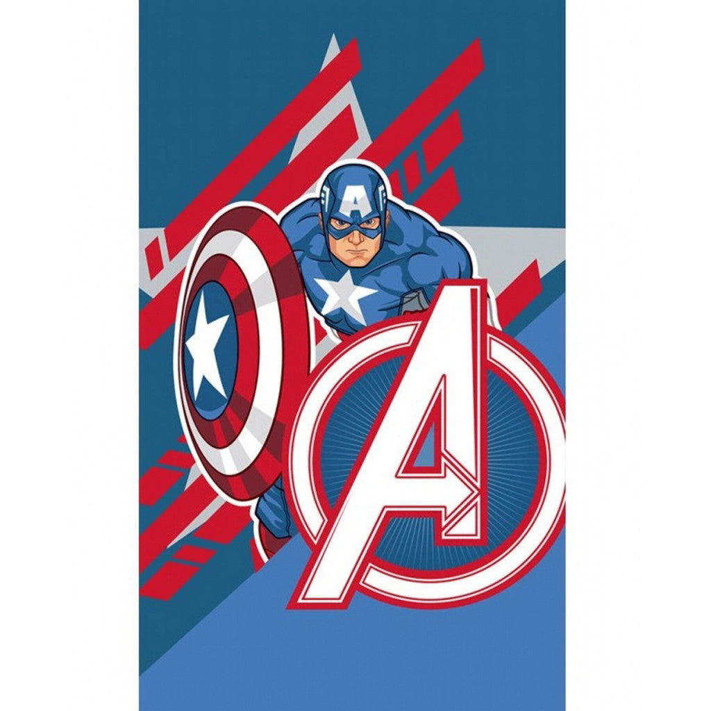 Marvel Avengers Hand & Face towel 30 x 50 cm 100% COTTON Captain America