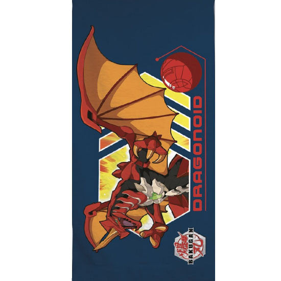 Bakugan Bath Beach Towel 140 x 70 cm Fast Dry. Japanese Manga Anime. Dragonoid