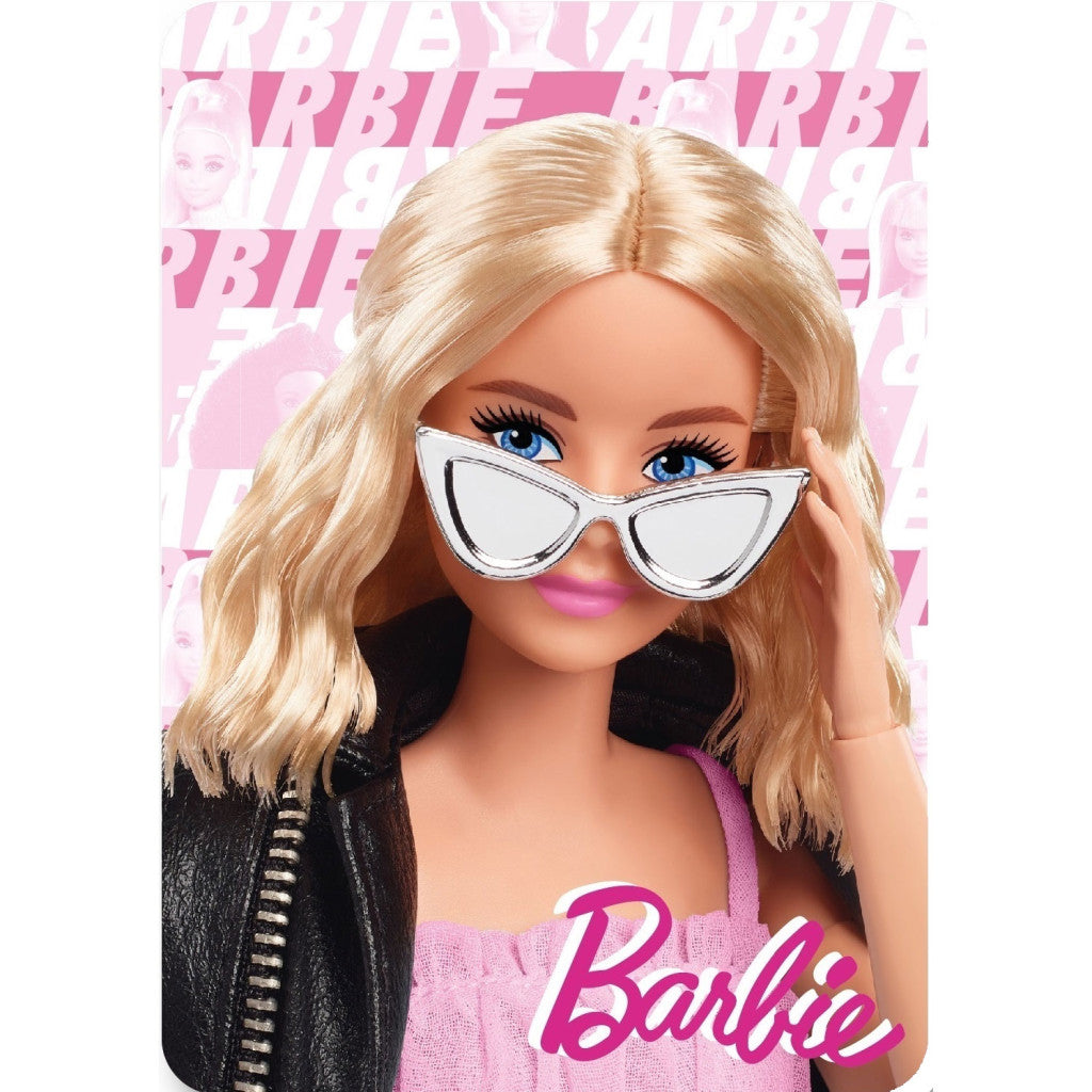 Barbie Fleece Blanket 100 x 140 cm - Throw -Fashion Doll