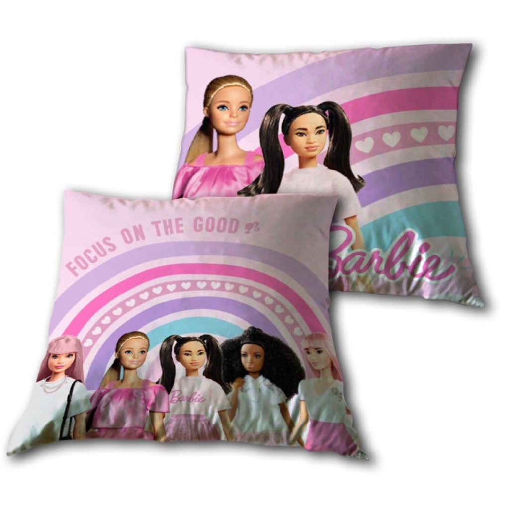 Barbie Doll Decorative Cushion 40 x 40 x 8 cm 100% COTTON