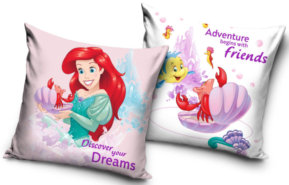 Disney Princess Ariel the Little Mermaid Decorative Cushion 40 x 40 x 8 cm