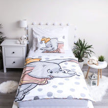 Load image into Gallery viewer, Disney Dumbo Toddler/Baby Size Duvet Cover Set 100 x 135 cm 100% COTTON Elephant
