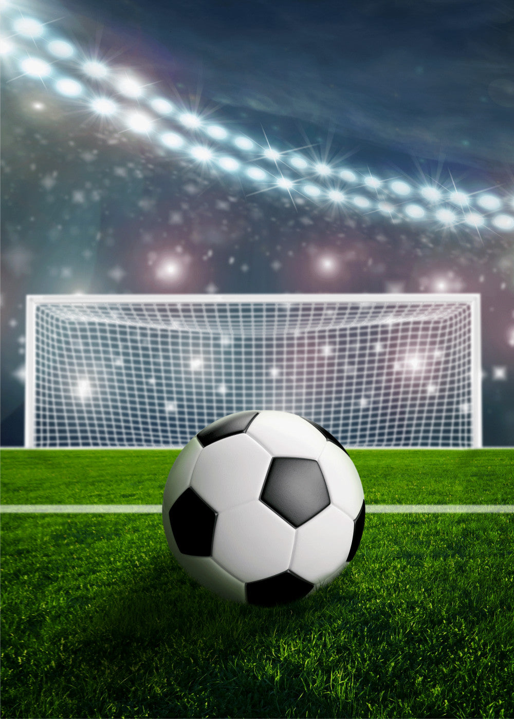 Football Fleece Blanket 100 x 140 cm
