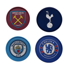 Load image into Gallery viewer, Football Club Silicone Drinks Coaster/Mat Spurs Man City Chelsea West Ham 9.5 cm
