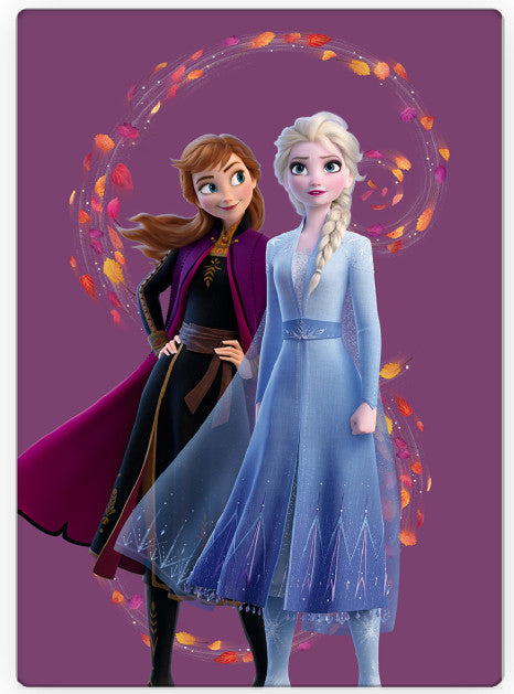 Disney Frozen Fleece Throw Blanket 100 x 140 cm Princess Anna & Elsa