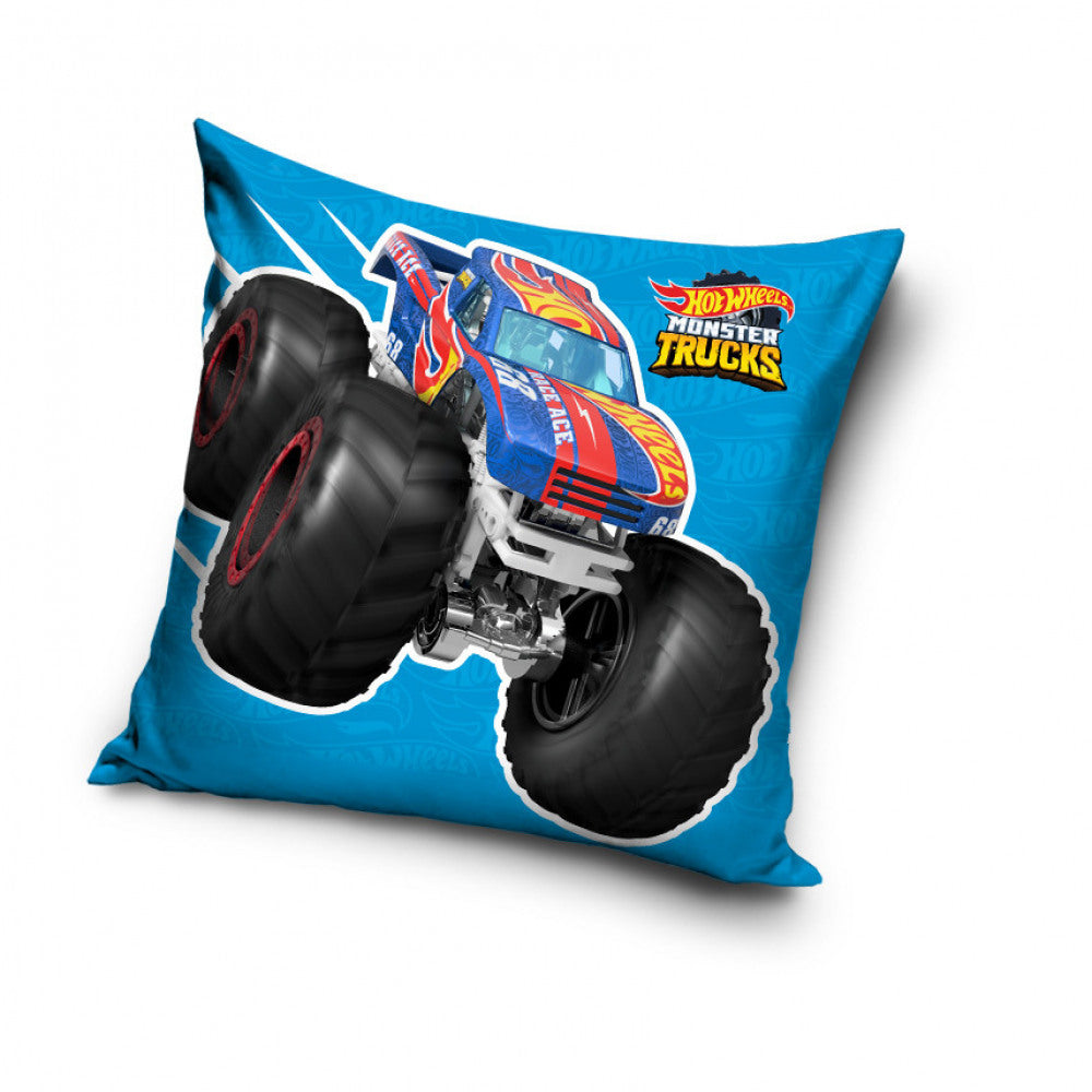 Hot Wheels Monster Trucks Cushion Cover or Pillowcase 38 x 38 cm