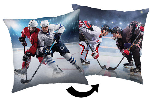 Ice Hockey Decorative Cushion 40 x 40 x 8 cm