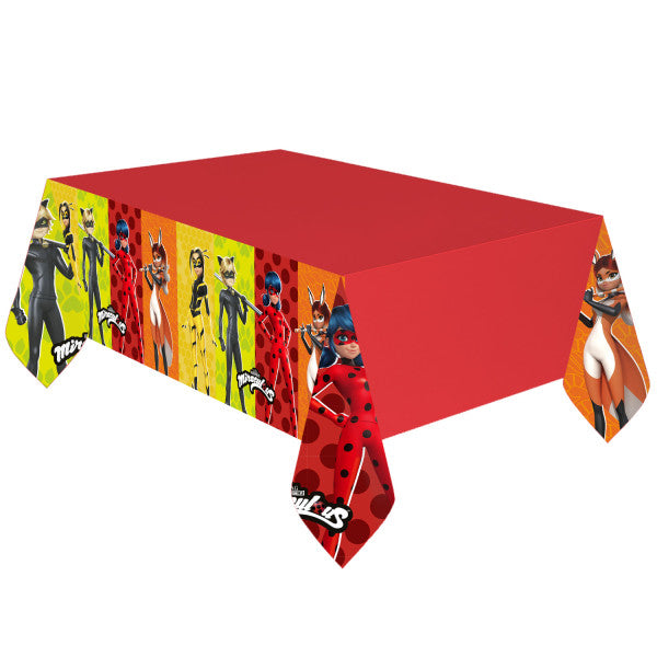 Miraculous Ladybug Table Cover 180 x 120 cm Paper Party Tablecloth