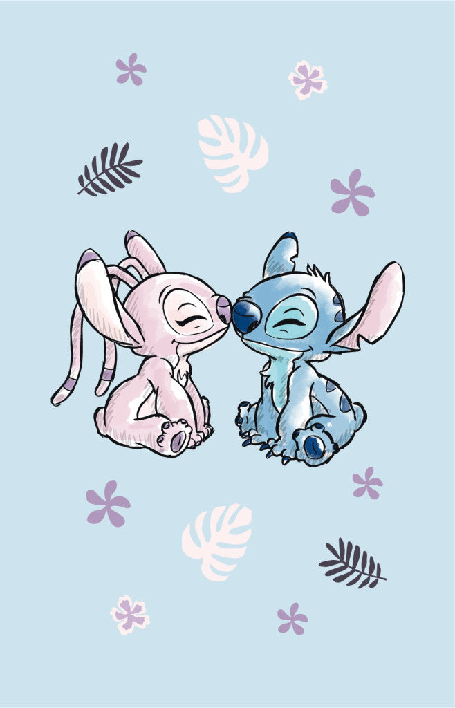Disney Lilo & Stitch Hand & Face towel 30 x 50 cm 100% COTTON