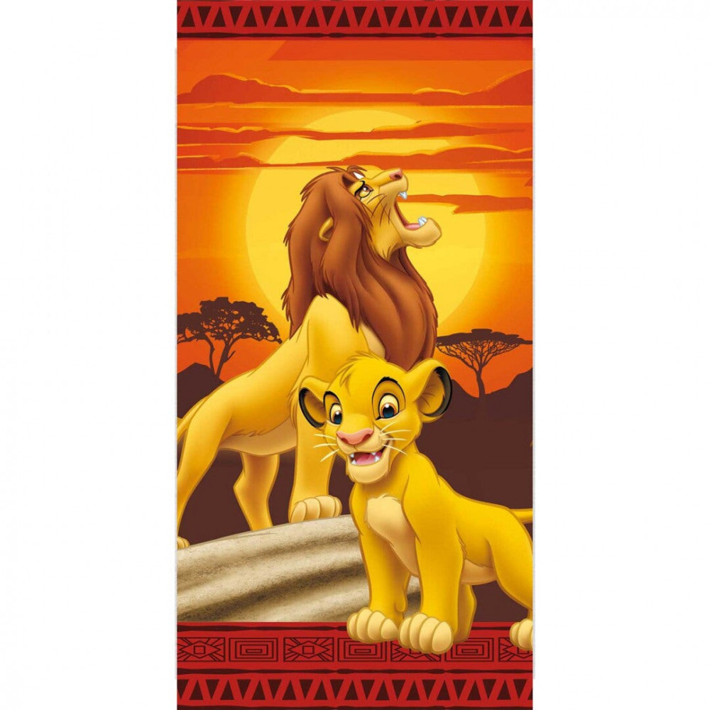 Disney LION KING Bath Beach towel 140 x 70 cm. 100% COTTON