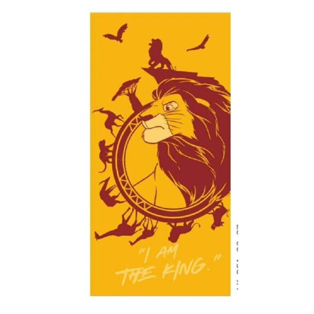 Disney THE LION KING Bath Beach towel 140 x 70 cm Quick Dry. Simba