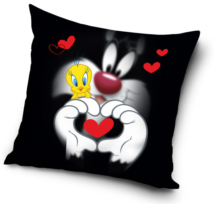 Looney Tunes Sylvester and Tweety Bird Decorative Cushion 40 x 40 x 8 cm