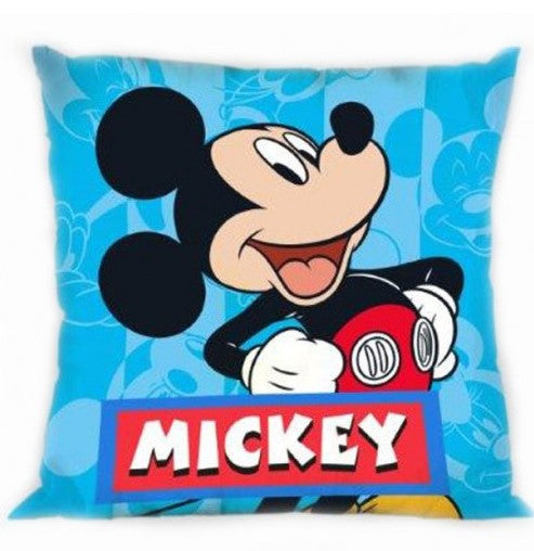 Disney Mickey Mouse Cushion Cover or Pillowcase 40 x 40 cm 100% COTTON