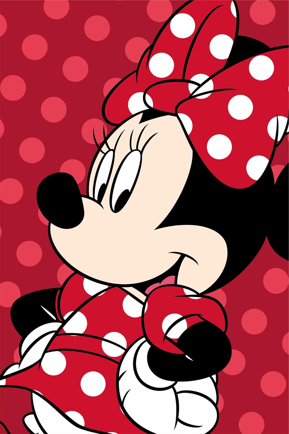 Disney Minnie Mouse Fleece Throw Blanket 100 x 150 cm Large