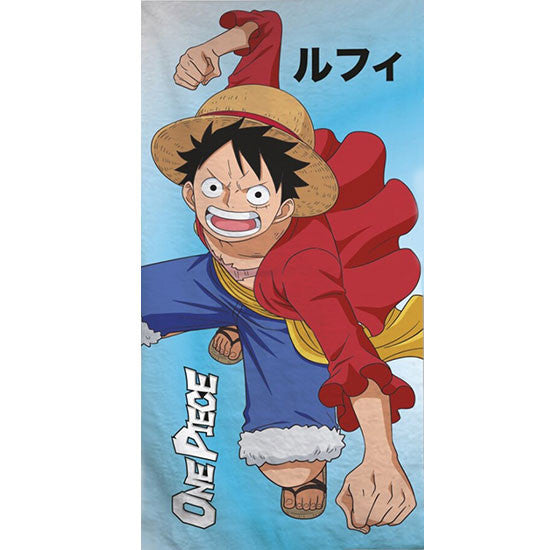 One Piece Luffy Bath Beach Towel 140 x 70 cm Fast Dry. Japanese Manga Anime