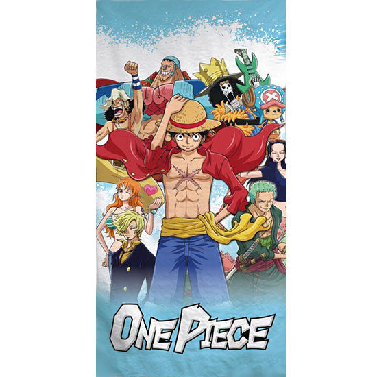 One Piece Luffy Bath Beach Towel 140 x 70 cm Fast Dry. Japanese Manga Anime