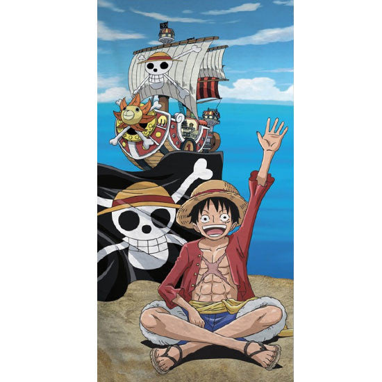 One Piece Luffy Bath Beach Towel 140 x 70 cm. 100% COTTON Japanese Manga Anime