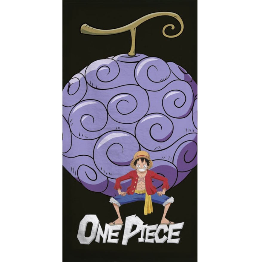 One Piece Luffy Bath Beach Towel 140 x 70 cm Fast Dry. Japanese Manga Anime