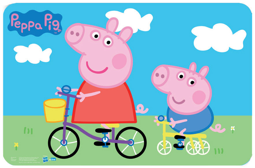 Peppa Pig Placemat 43 x 28 cm Kids Tablemat -George
