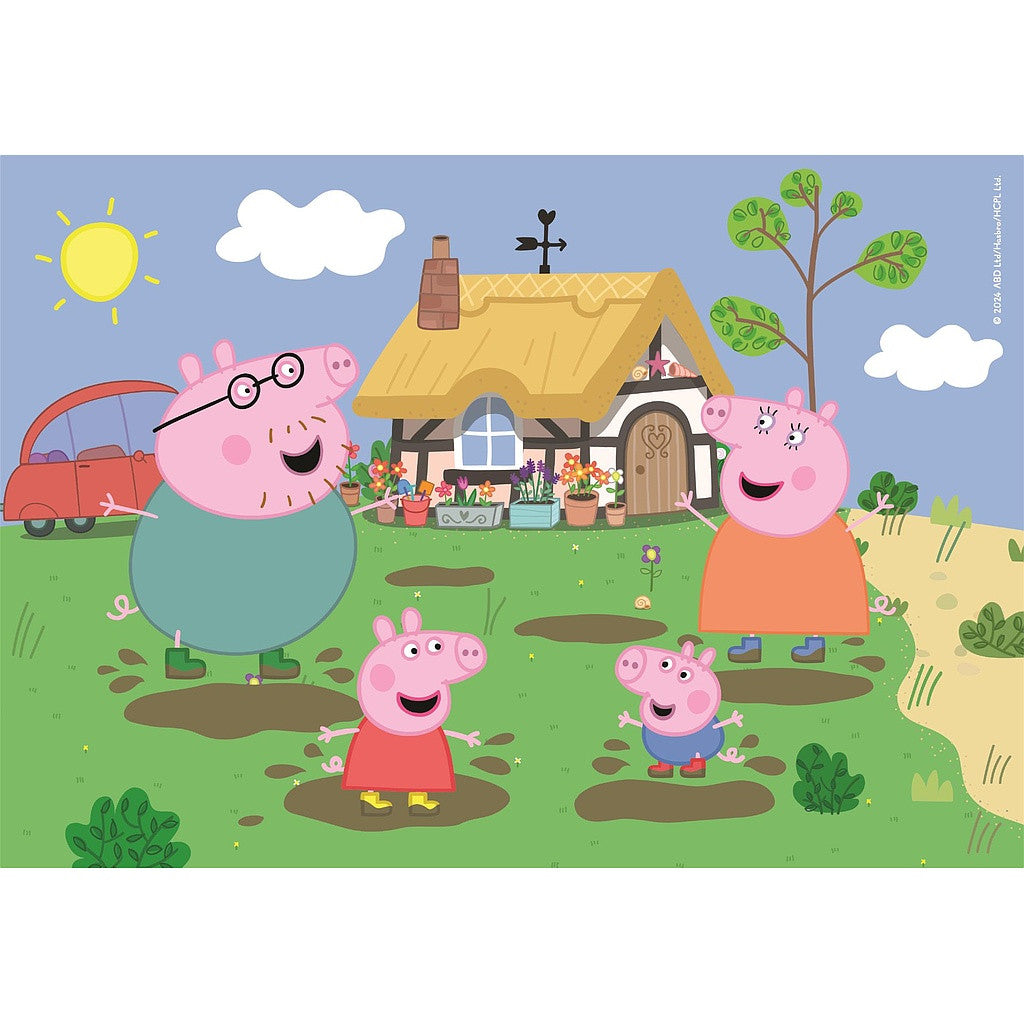 Peppa Pig Puzzle 30 pieces. 33.5 x 23.5 cm. Age 3+