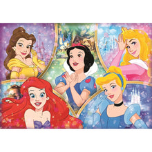 Load image into Gallery viewer, Disney Princess Puzzle 180 pieces. 48.5 x 33.5cm. Age 7+. Cinderella, Snow White
