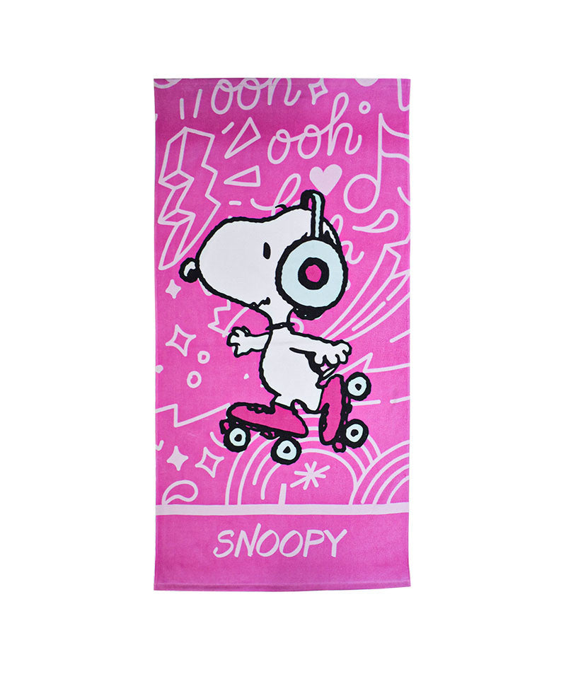 Peanuts Snoopy Bath Beach Towel - 100% COTTON- 70 x 140 cm