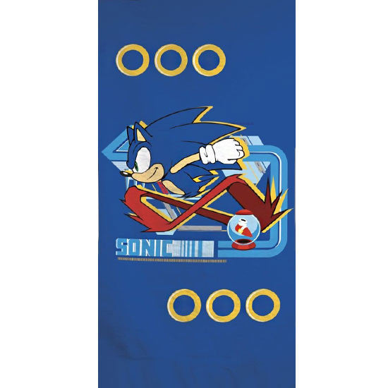 Sonic the Hedgehog Bath Beach Towel 140 x 70 cm Fast Dry