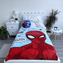 Load image into Gallery viewer, Marvel Spider-Man Fleece Throw Blanket 100 x 150 cm Large.
