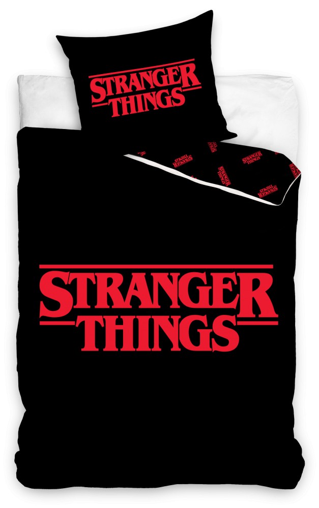 Stranger Things Single Duvet Cover Set 140 x 200 cm 100% COTTON