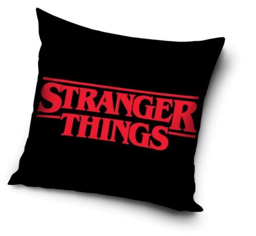 Stranger Things Logo Cushion Cover/Pillowcase 38 x 38 cm