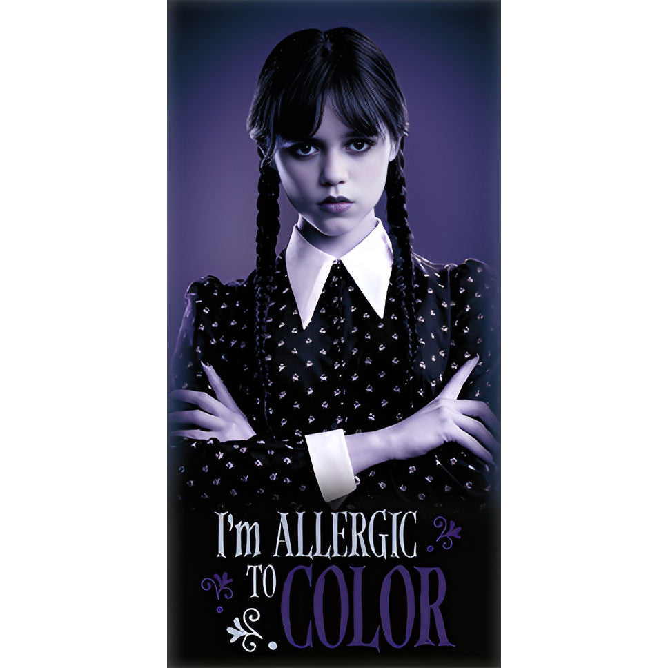 Wednesday Bath Beach Towel - 140 x 70 cm 100% COTTON- Addams Family (Copy)