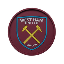 Load image into Gallery viewer, Football Club Silicone Drinks Coaster/Mat Spurs Man City Chelsea West Ham 9.5 cm
