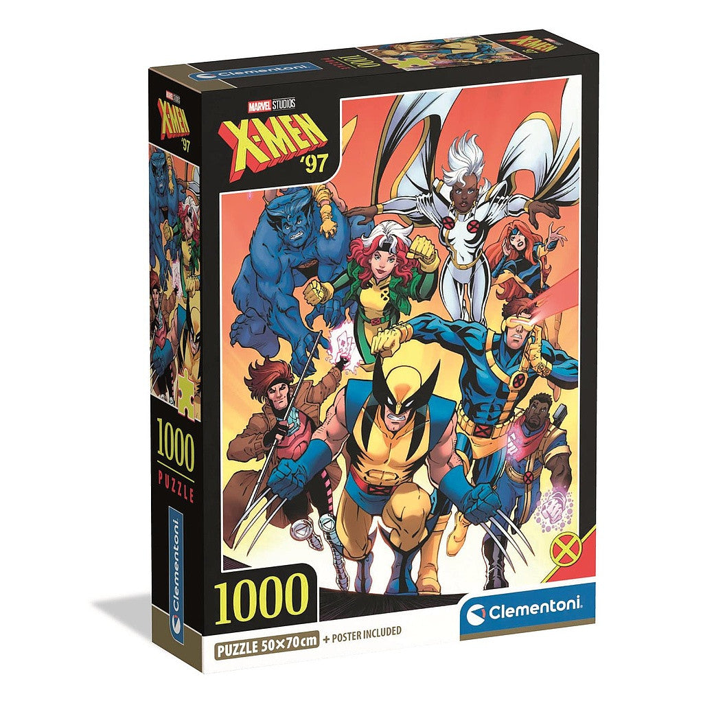 Marvel X-Men Puzzle 1000 pieces 50 x 70 cm High Quality - Wolverine - inc Poster