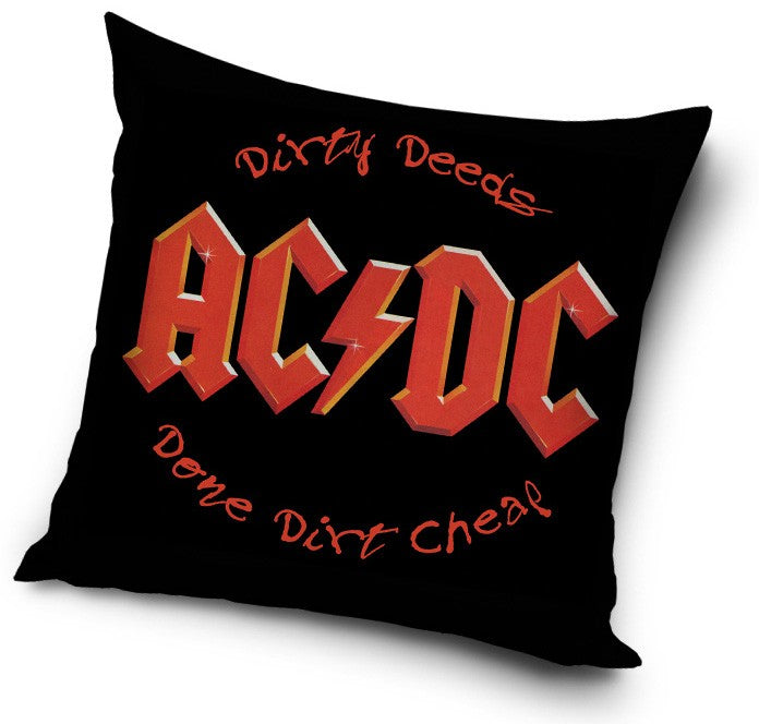 AC/DC Rock and Roll Band Cushion Cover/Pillowcase 38 x 38 cm Various Designs