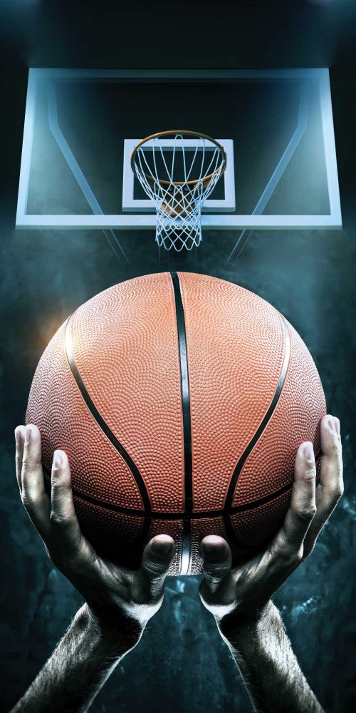 Basketball Bath Beach Towel 140 x 70 cm 100% COTTON