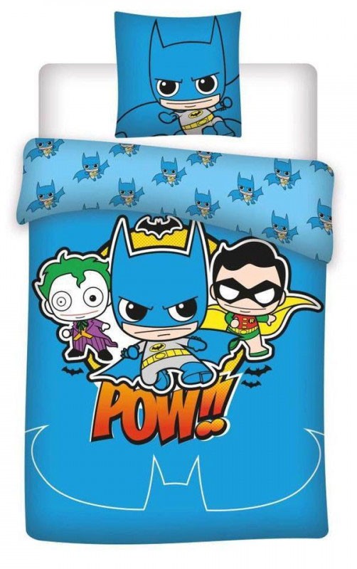 DC Comics Batman Toddler/Baby Size Duvet Cover Set 100x135 cm 100% COTTON