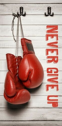 Boxing Gloves Bath Beach Towel 140 x 70 cm 100% COTTON