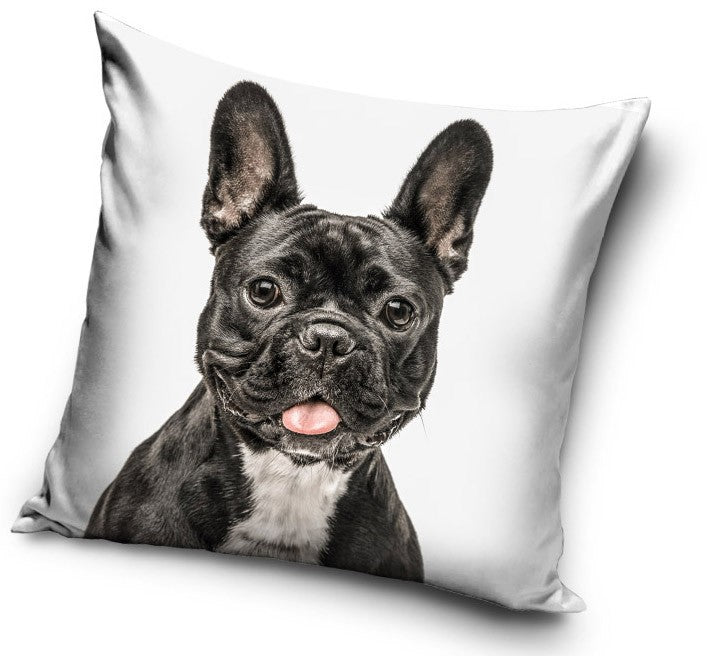 FRENCH BULLDOG Cushion Cover/Pillowcase 38 x 38 cm