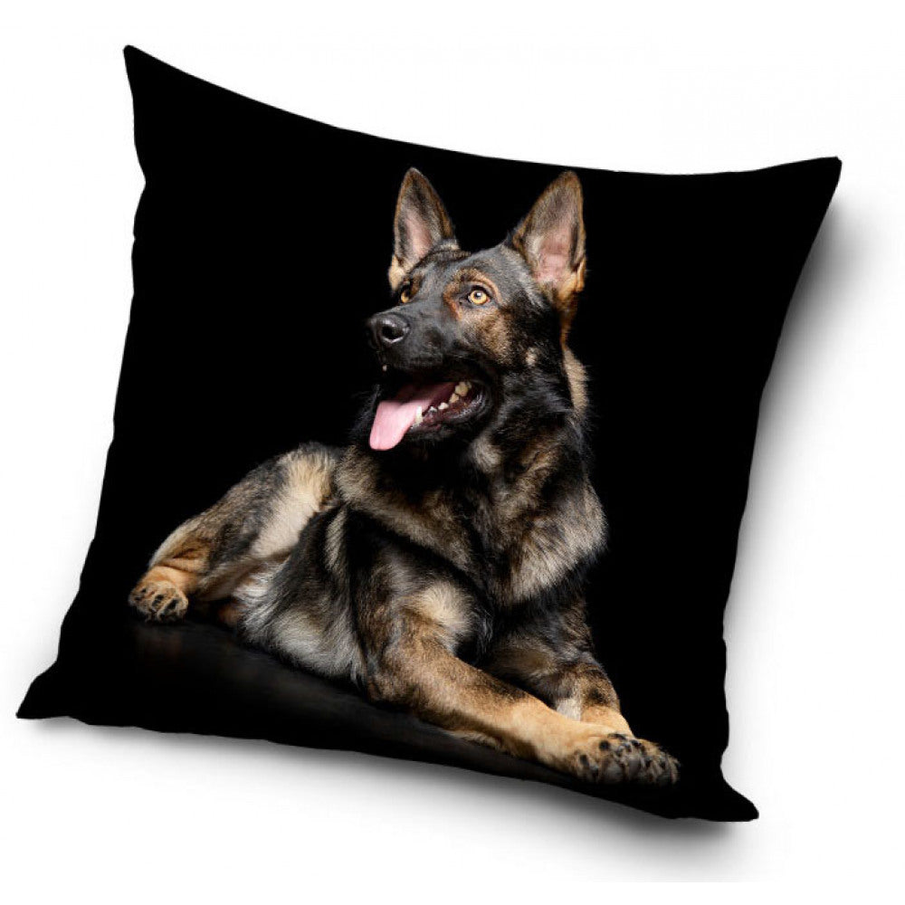 German Shepherd Dog Cushion Cover/Pillowcase 38 x 38 cm Alsatian