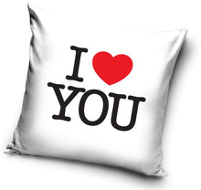 Load image into Gallery viewer, Valentine Love Heart Cushion Cover/Pillowcase 38 x 38 cm Various Designs - Rose
