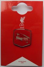 Load image into Gallery viewer, Liverpool FC Euro Champs 2019 PIN BADGE
