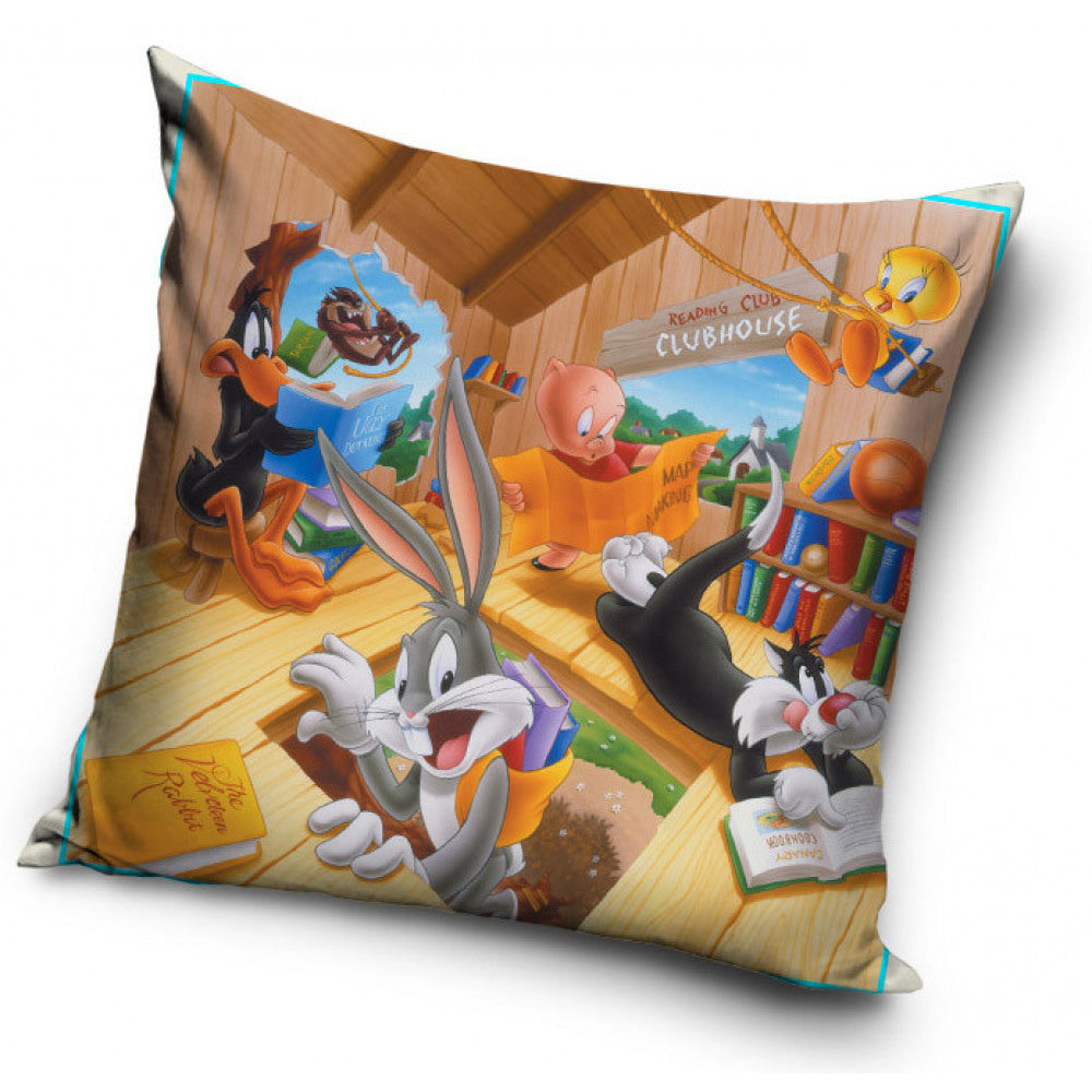 Looney Tunes Cushion Cover/Pillowcase 38 x 38 cm Various Designs Bugs Bunny