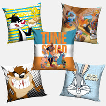 Load image into Gallery viewer, Looney Tunes Cushion Cover/Pillowcase 38 x 38 cm Various Designs Bugs Bunny
