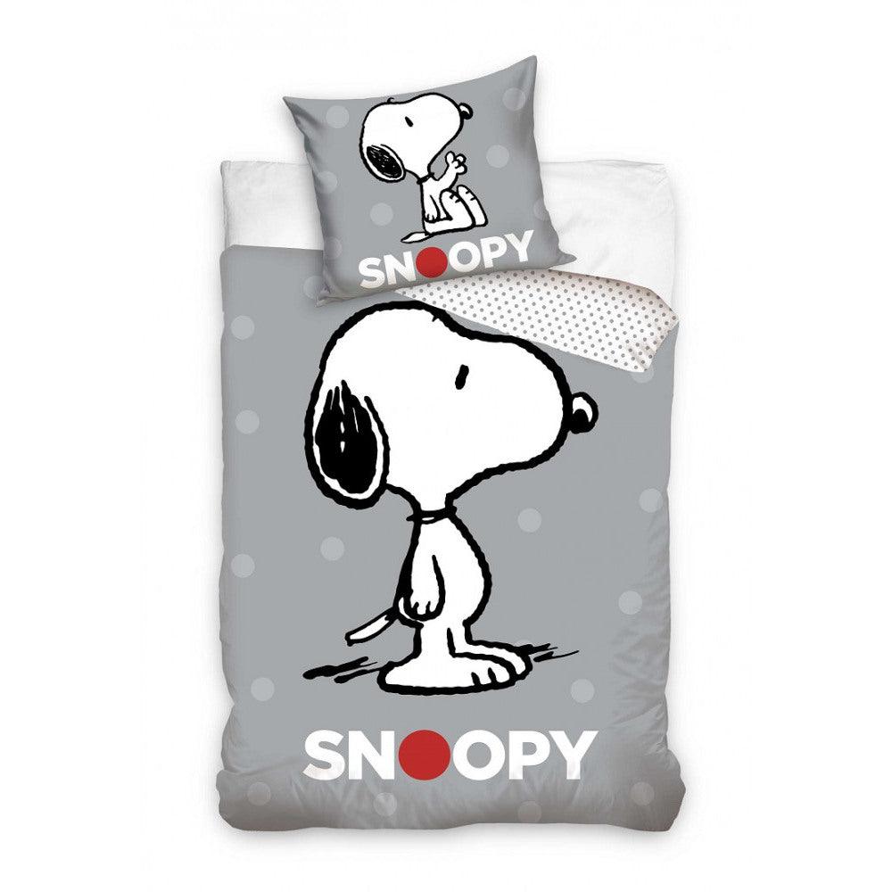Peanuts Snoopy Single Duvet Cover Set 140 x 200 cm 100% COTTON Beagle