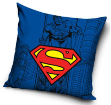 Load image into Gallery viewer, DC Comics Superman Logo Cushion Cover or Pillowcase 38 x 38 cm Various Designs
