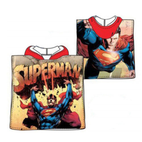 DC Comics Superman Bath Beach Poncho Towel