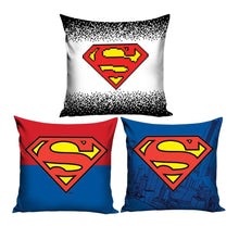 Load image into Gallery viewer, DC Comics Superman Logo Cushion Cover or Pillowcase 38 x 38 cm Various Designs
