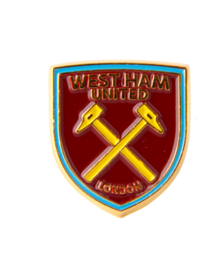 WEST HAM UNITED FOOTBALL CLUB CREST PIN BADGE